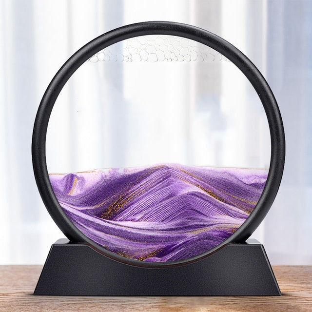 3D Hourglass Deep Sea Sandscape The Enchanted Emporium
